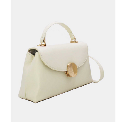 Cream & Gold Handbag