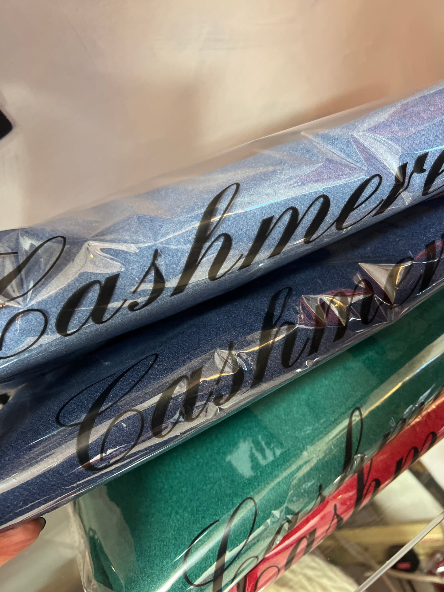 Plain Cashmere Mix Pashminas (11 Colours)