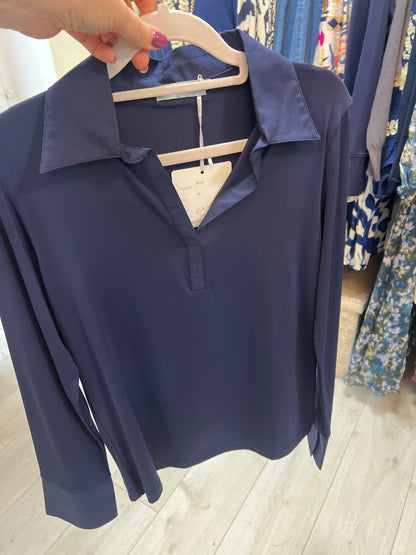 DECK Navy Layering Shirt