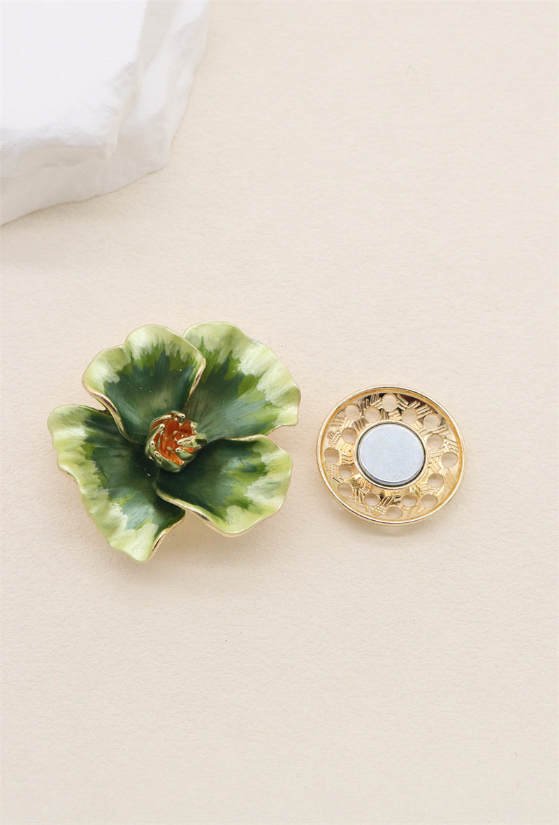 Magnetic Brooches Flower Design (3 Colours)