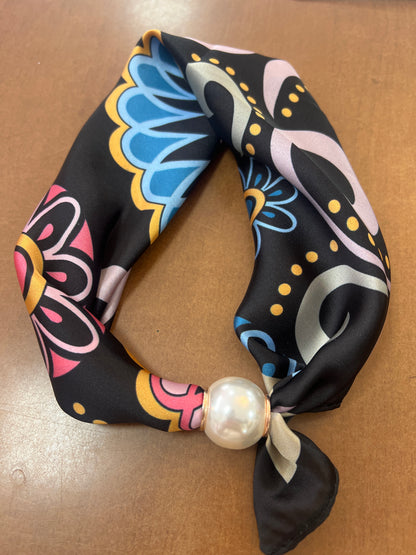 Magnetic Pearl Fastener Neck Scarves (8 Styles)
