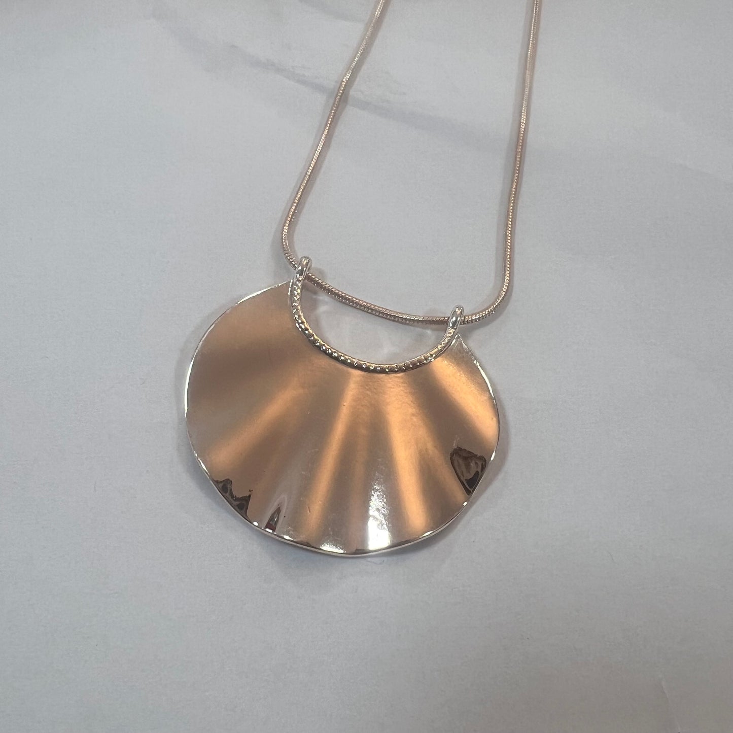 Rose Gold Necklace with Pendant