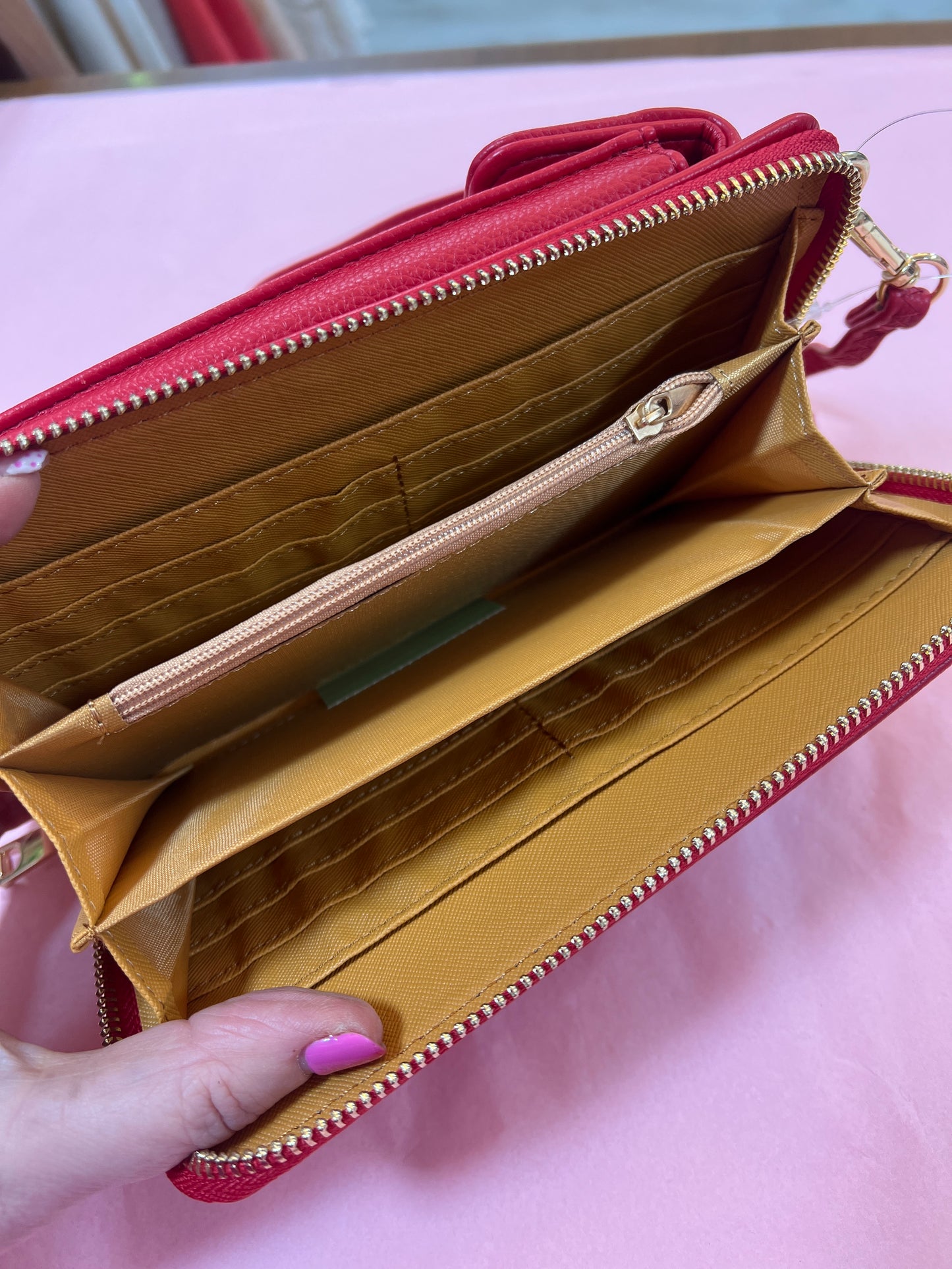 Red Everyday Crossbody Phone Bag