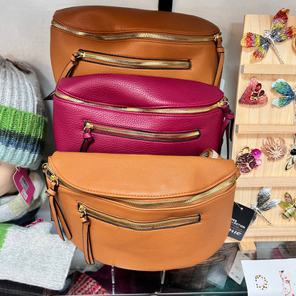 Banana Shape Crossbody Bag (5 Colours) Restocked