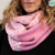 POM Pink & White Mixed Scandi Snood