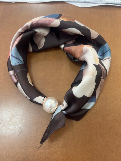 Magnetic Pearl Fastener Neck Scarves (8 Styles)