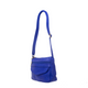 Cobalt Blue Leatherette Crossbody Bag