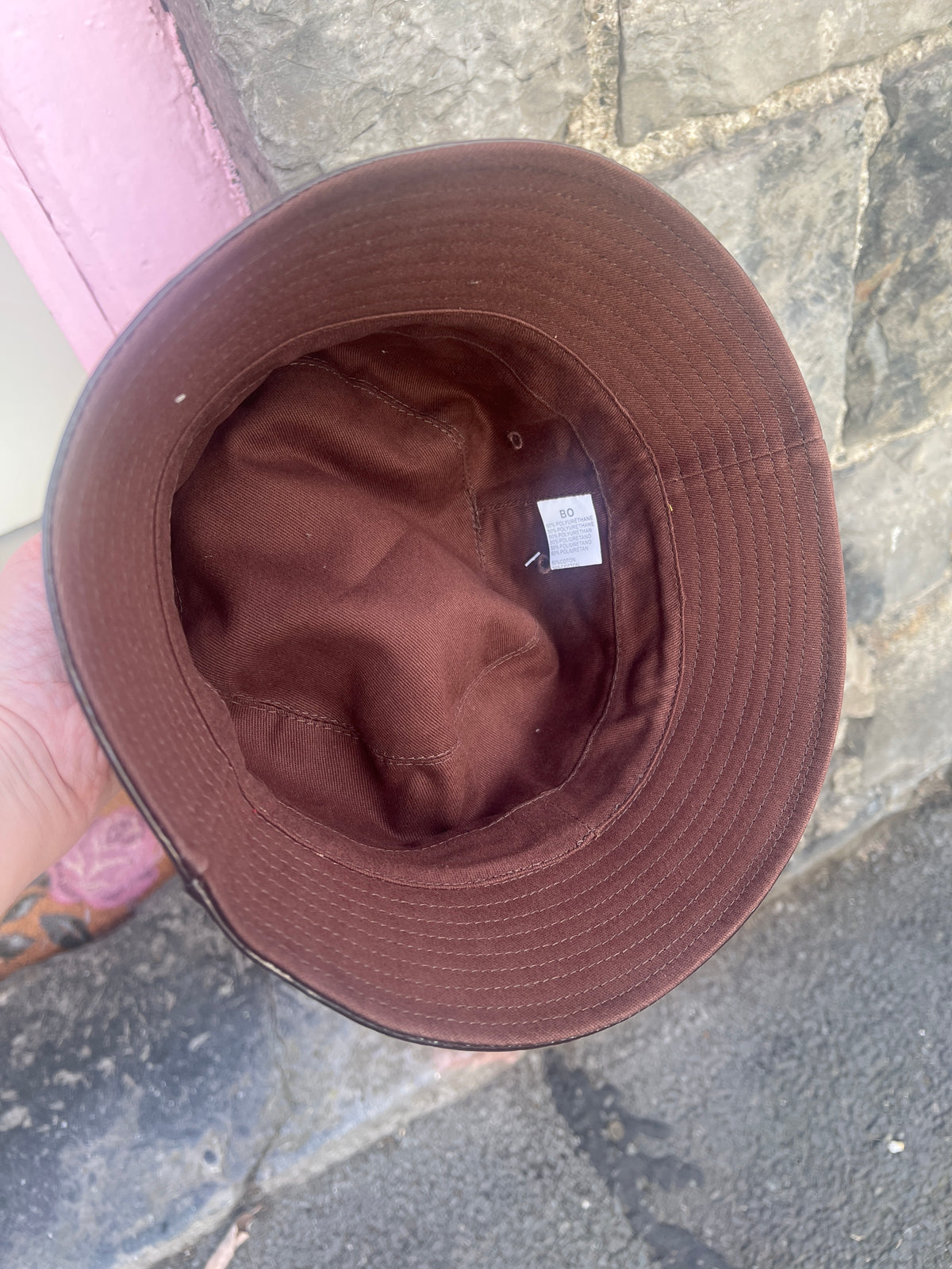 Bucket Rainhat Chocolate Brown