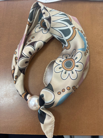 Magnetic Pearl Fastener Neck Scarves (8 Styles)