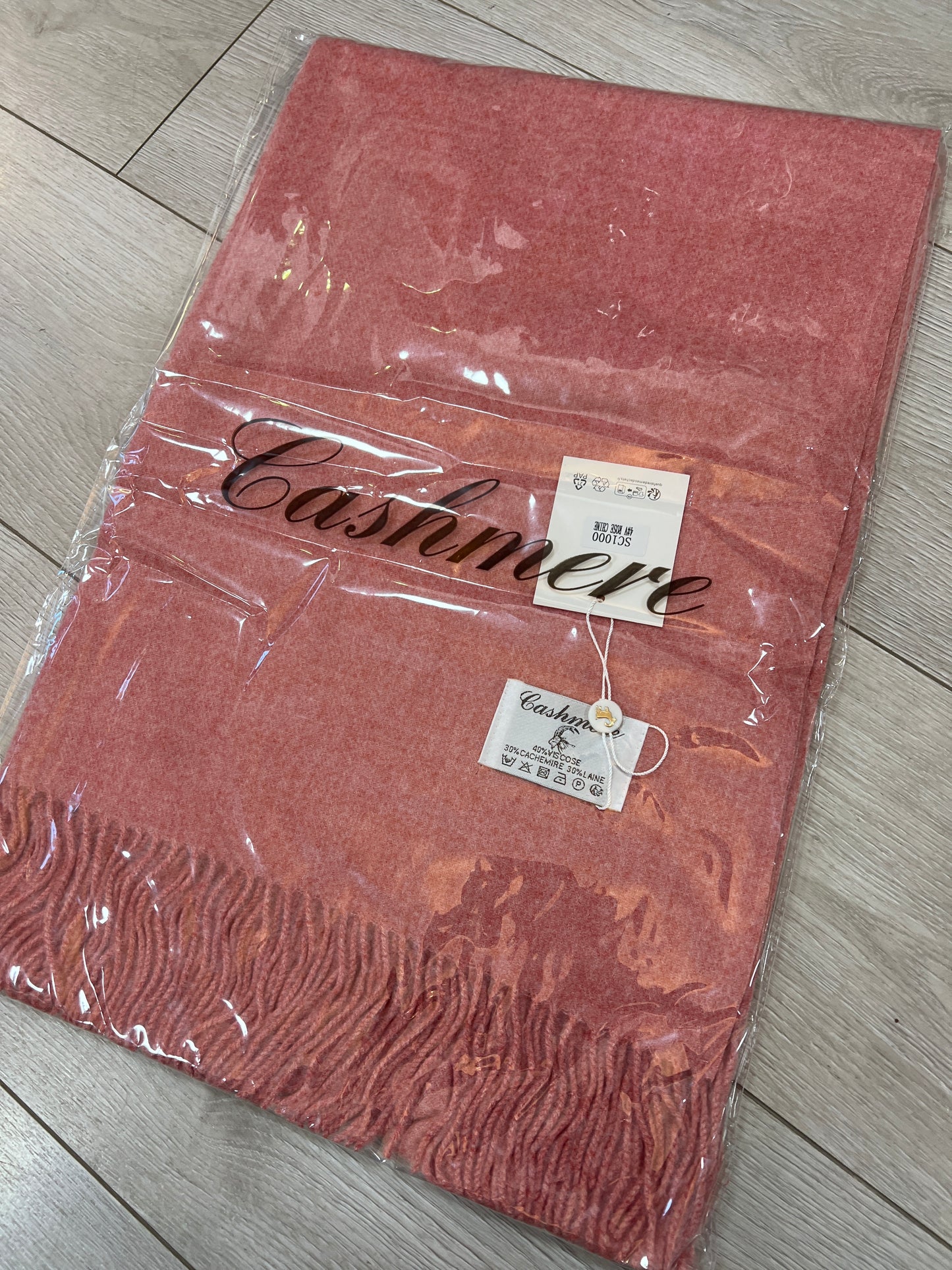 Plain Cashmere Mix Pashminas (11 Colours)