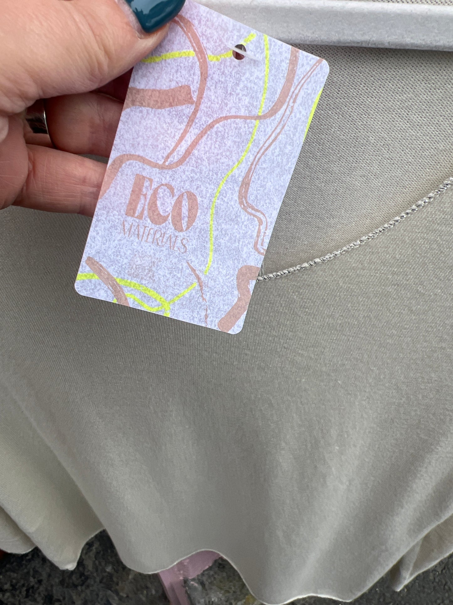 Cosy V Neck Long Sleeved Top Cream