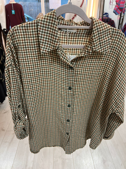 Cara Multicoloured Checked Shirt