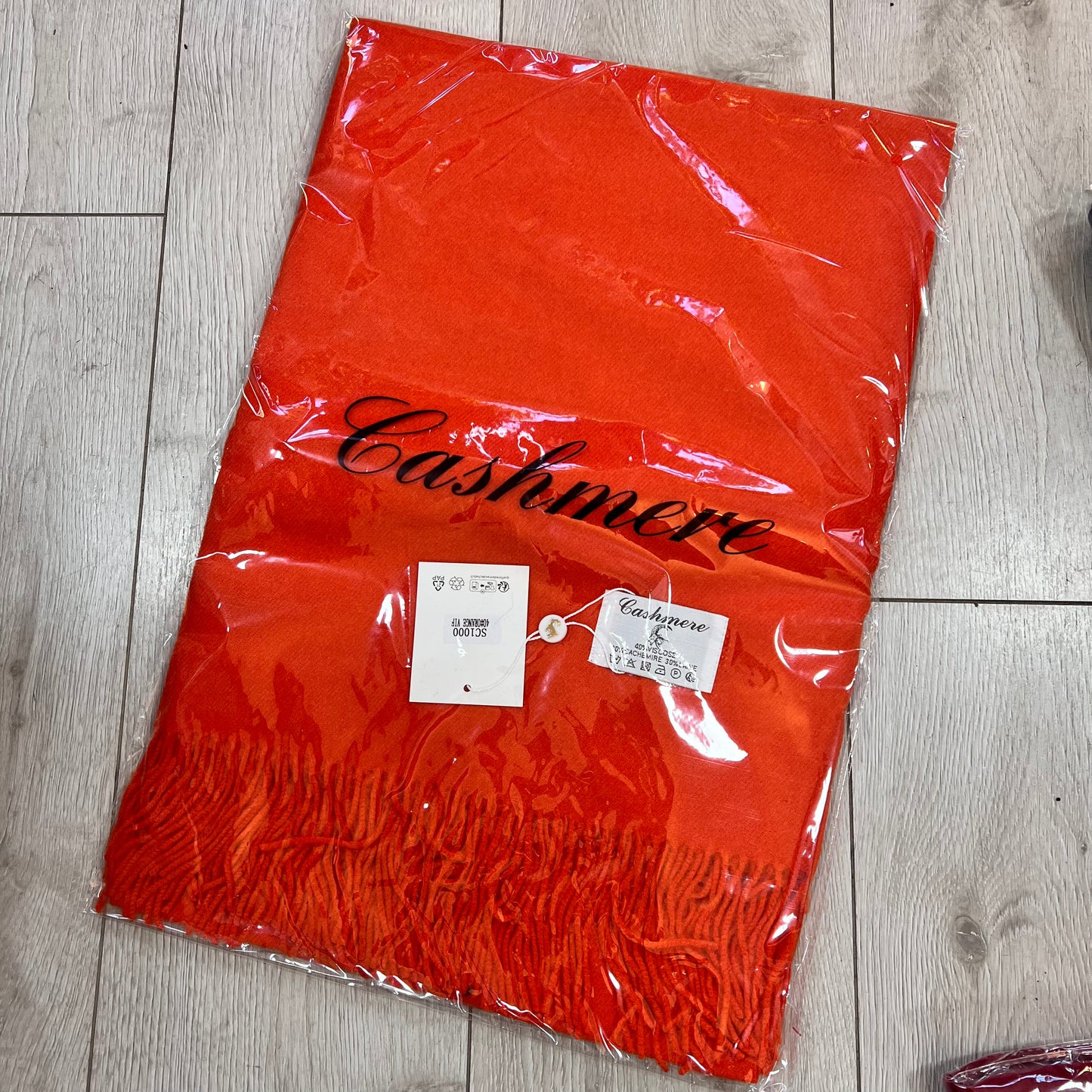 Plain Cashmere Mix Pashminas (11 Colours)