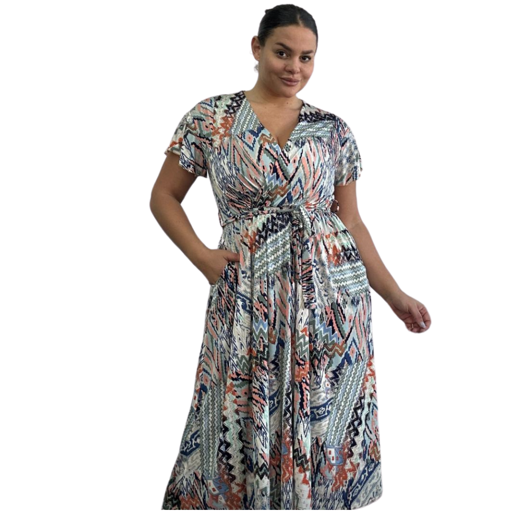 Petra Magic Dress Multicoloured (Fits 12-24)