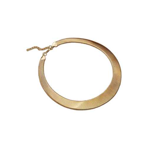 Gold Collarette Necklace