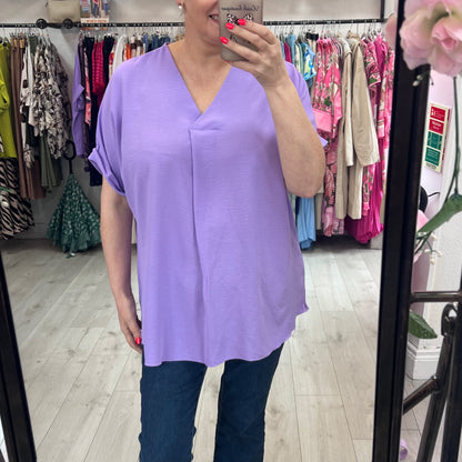 Olivia Lilac Top (One Size)