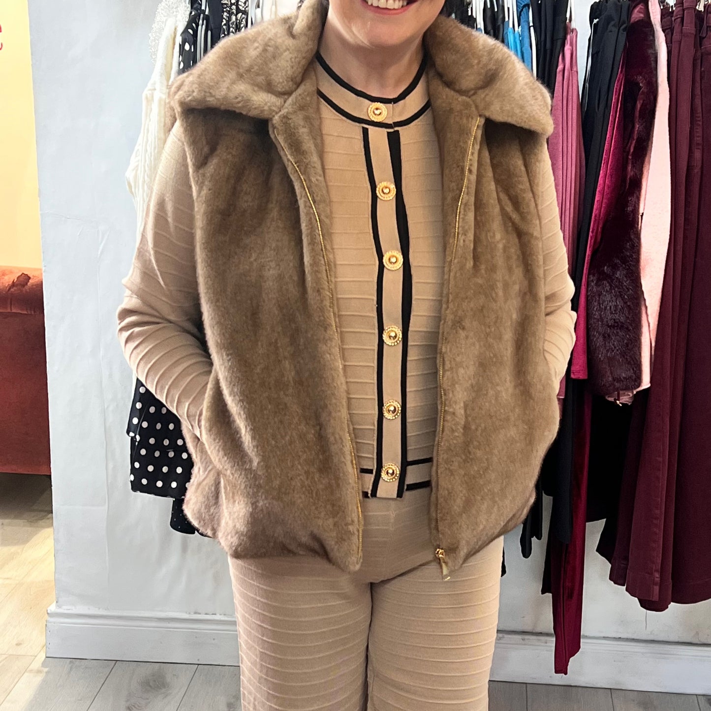 Faux Fur Gilet (3 Colours)