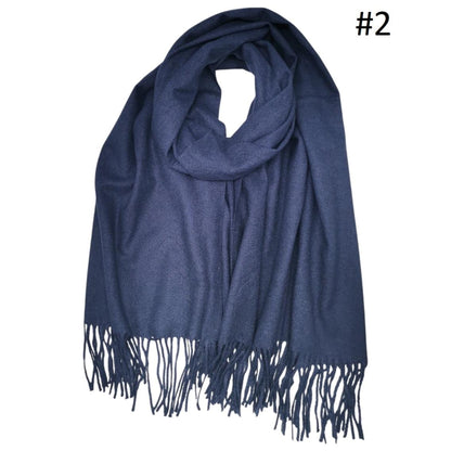Plain Pashmina Scarves (4 COLOURS)