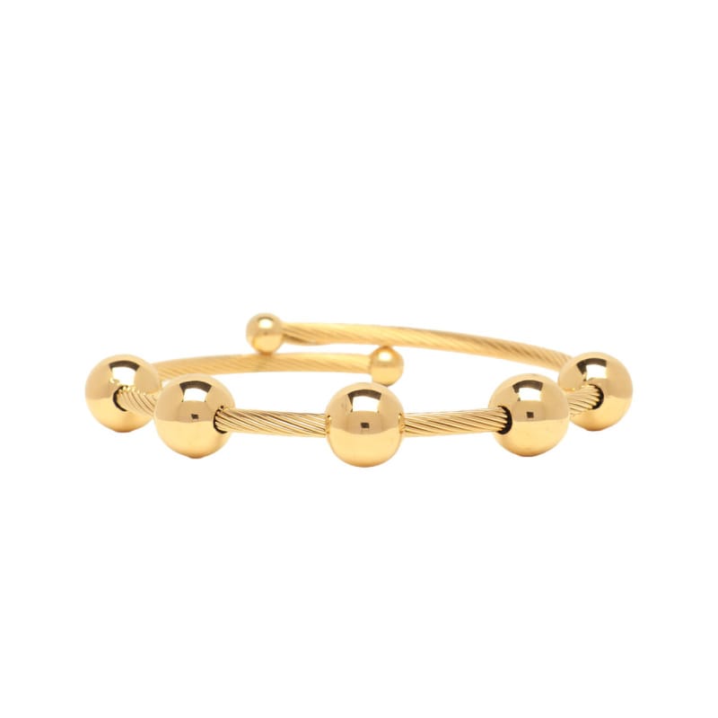 Waterproof Gold Bangle Ball Cable
