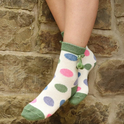 Zelly Spotted Socks (4 Colours)