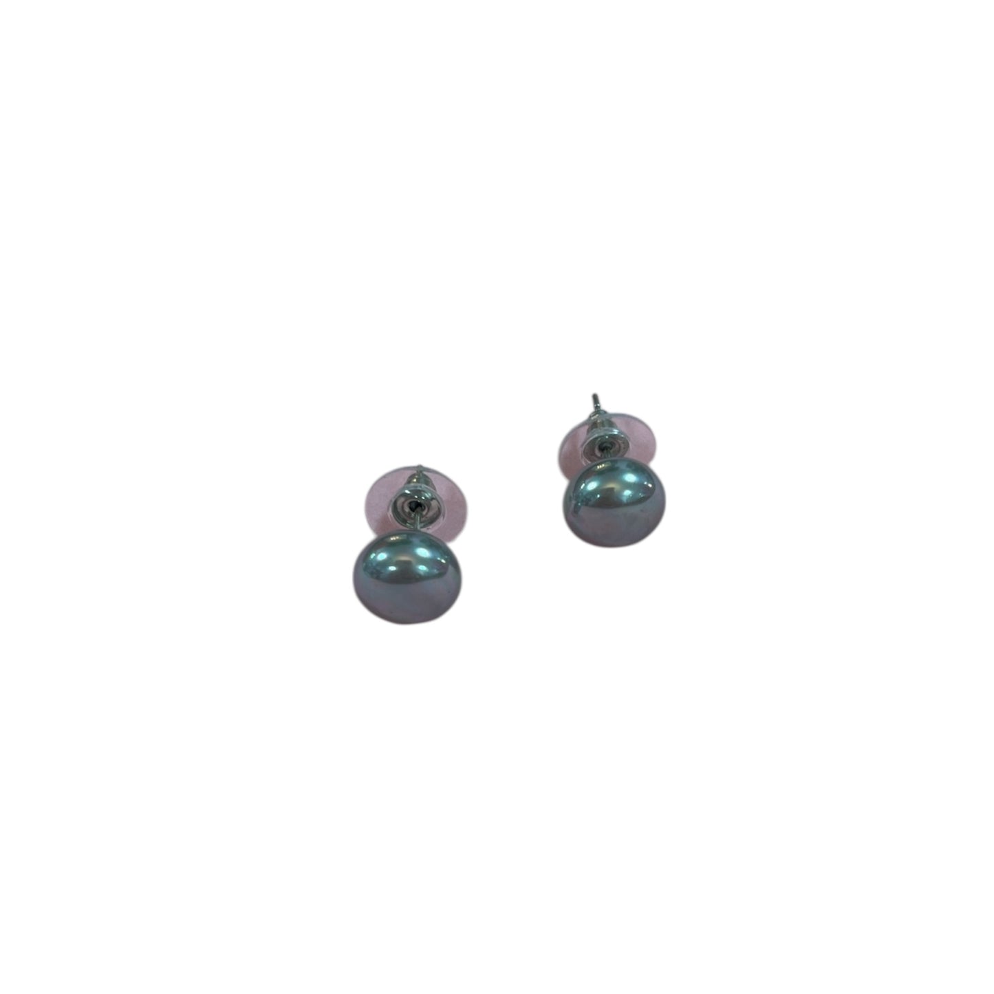 Grey Pearl Stud Earrings (Small)