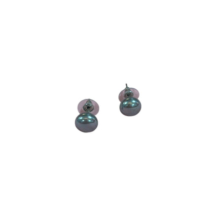 Grey Pearl Stud Earrings (Small)