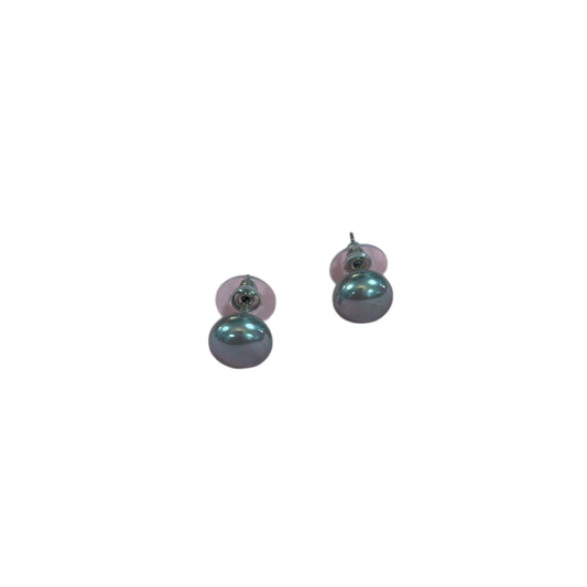Grey Pearl Stud Earrings (Small)