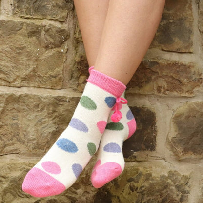 Zelly Spotted Socks (4 Colours)