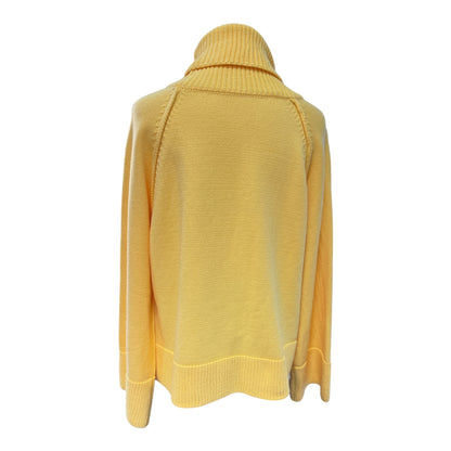 Zeta Polo Neck Jumper Lemon