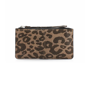 Leopard Wristlet Purse