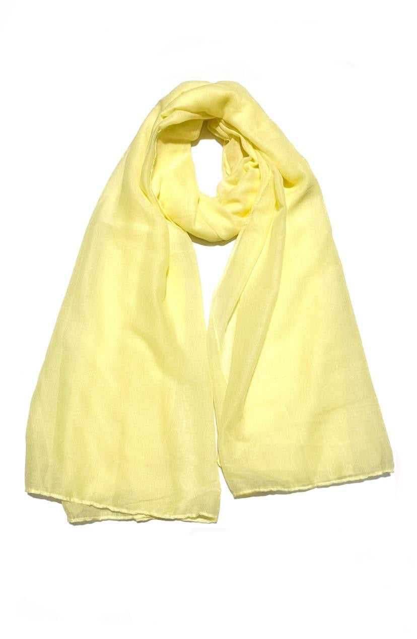 Plain Lightweight Rectangular Scarf (5 Colours)