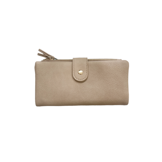 Beige  Soft Leatherette Purse