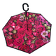 Upside Down Umbrella Pink Roses