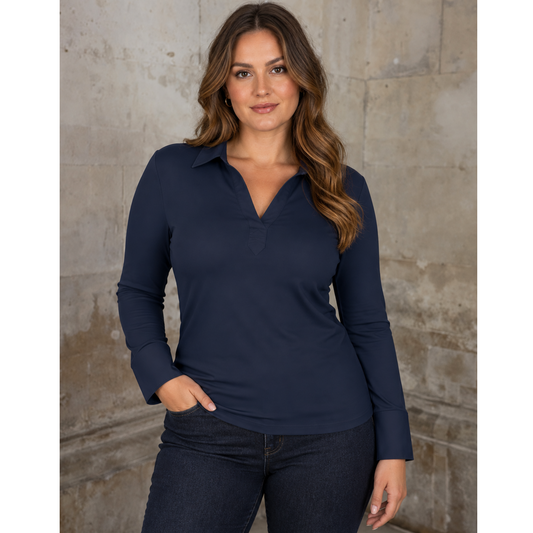 DECK Navy Layering Shirt