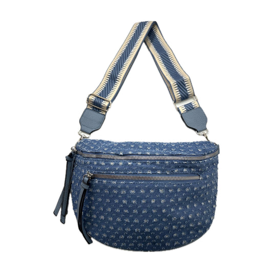 Denim Blue Crossbody Bag