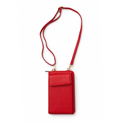 Red Everyday Crossbody Phone Bag
