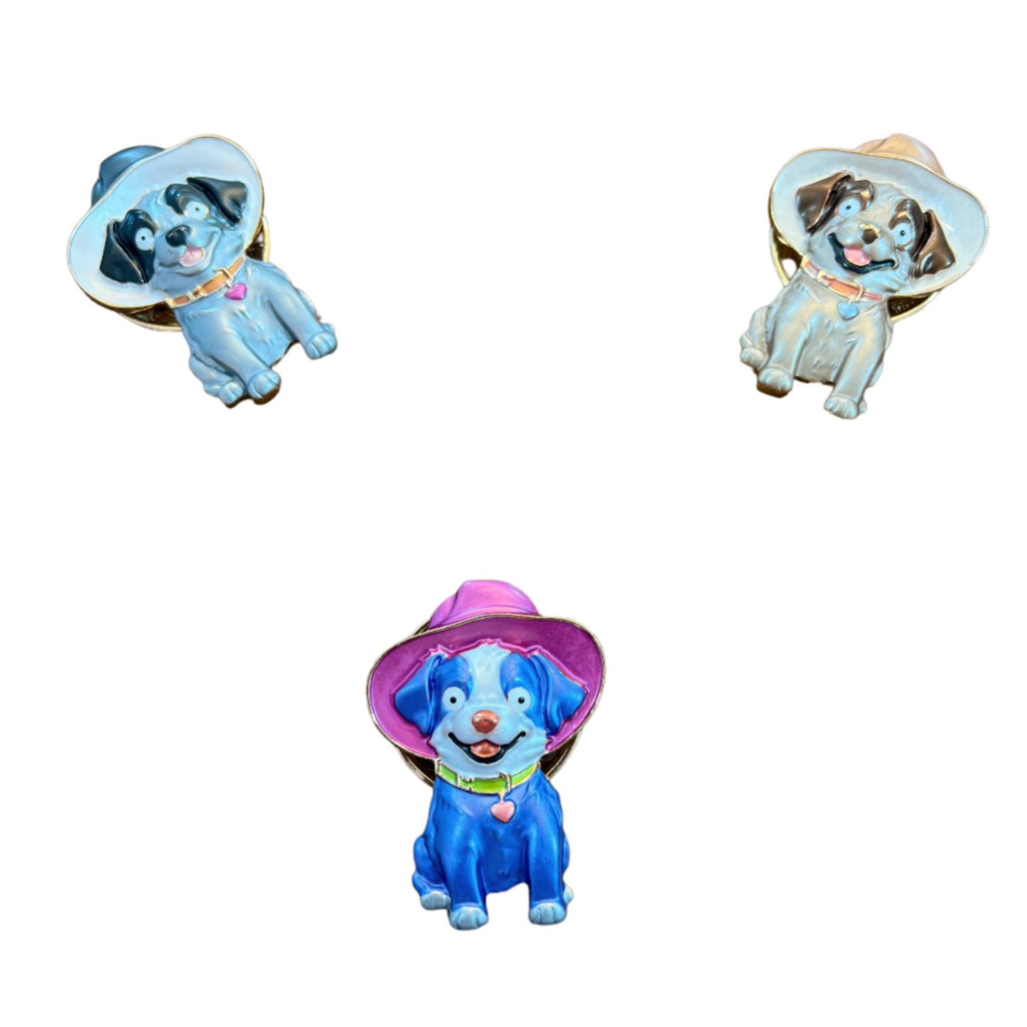 Magnetic Dog Brooch/Rainhat