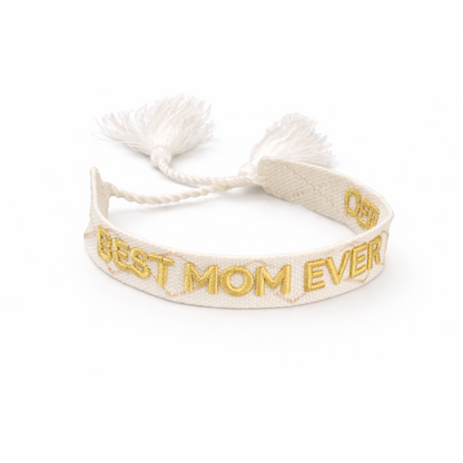 Best Mom Ever Adjustable Bracelet