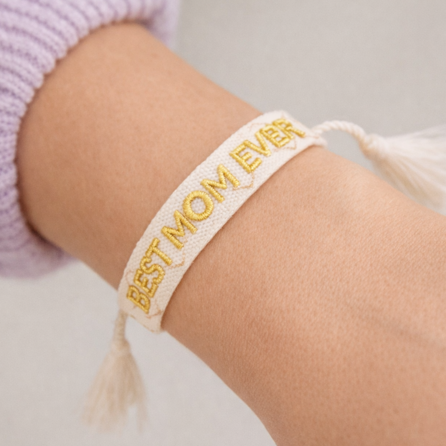 Best Mom Ever Adjustable Bracelet