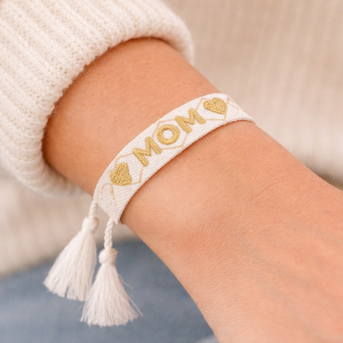 Mom Love Adjustable Friendship Bracelet