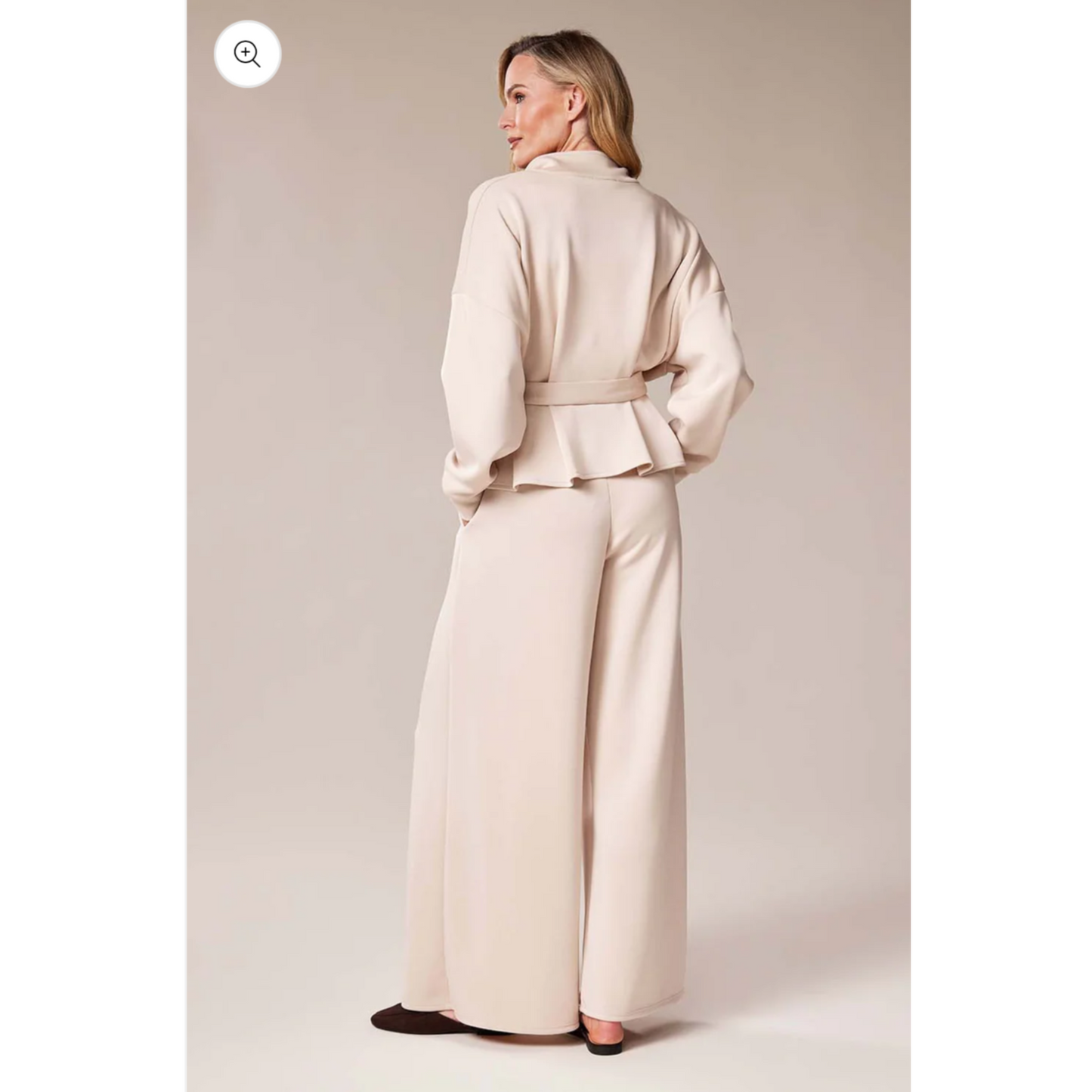 DECK Soft Two Piece Co-Ord Beige