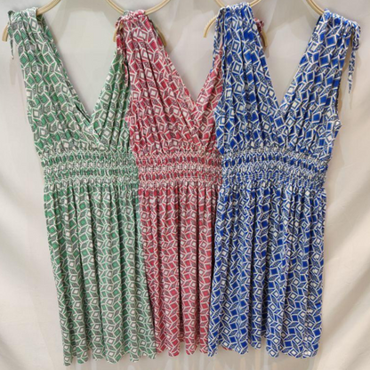 Sabrina Sleeveless Short Dress (3 Colours)