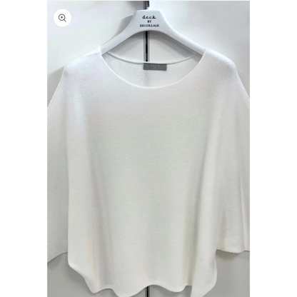 DECK Soft Knit Batwing Jumper (4 Colours)