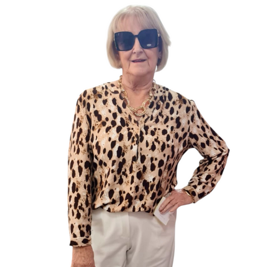 Patricia Leopard Print Shirt