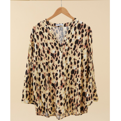 Patricia Leopard Print Shirt