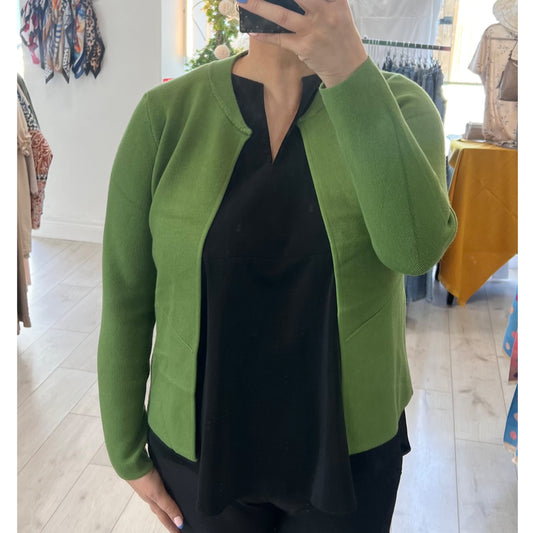 Tabatha Short Green Cardigan