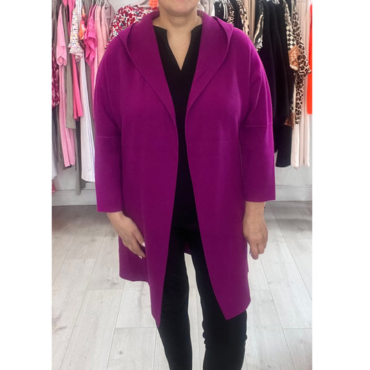 Emer Hooded Coatigan Cardigan (4 Colours)
