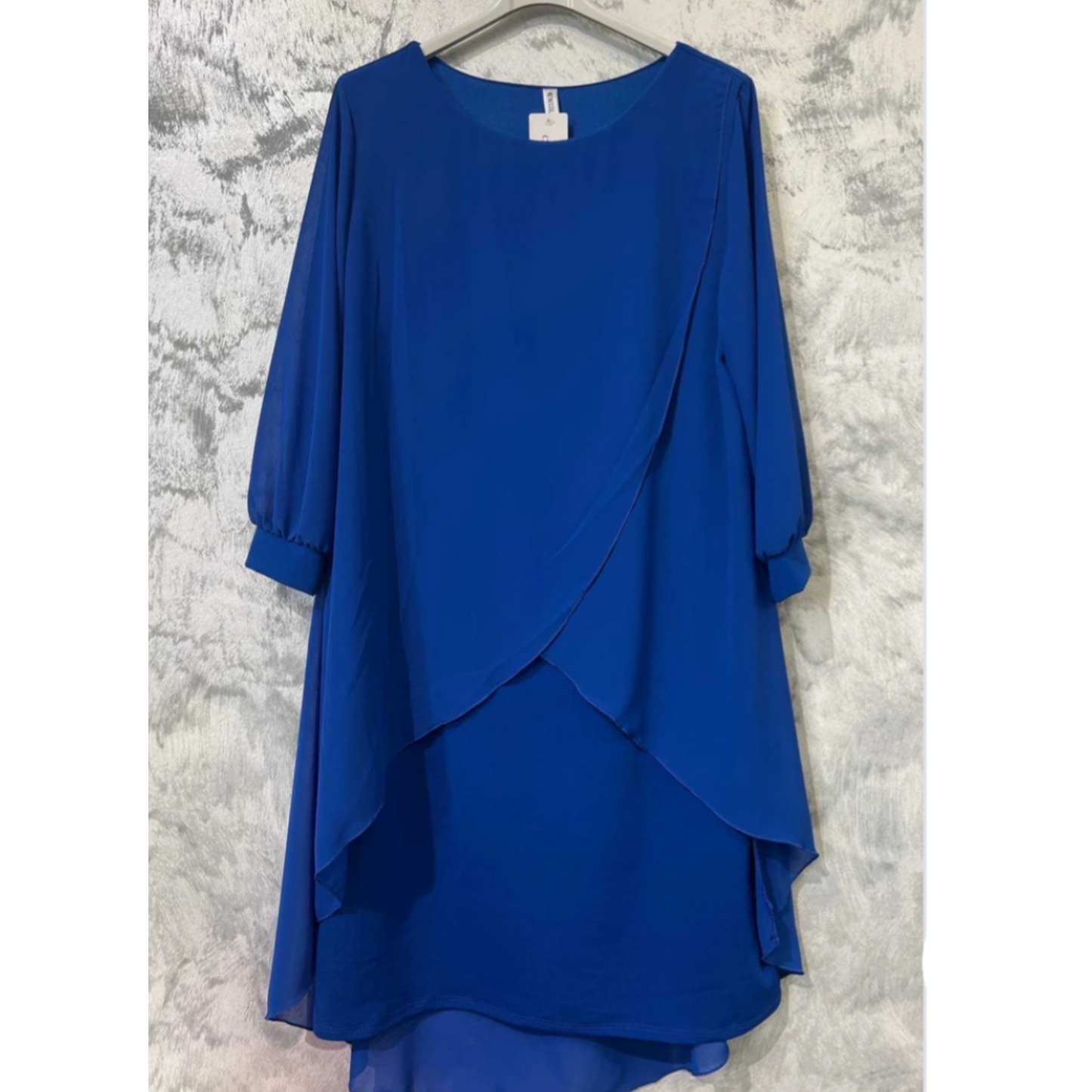 Zara High Low Chiffon Occasion Dress (3 Colours)
