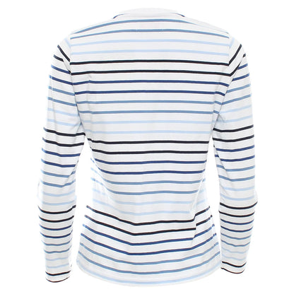 RELAX & RENEW Long Sleeved Striped T-Shirt Blue