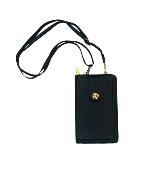 Mobile Phone Crossbody Bag Black